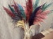 10 STEMS PAMPAS GRASS Mix/Multi-Color/Rainbow/55-90cm plants/Dry Pampas/Dry flowers/Wedding decor/Feather Grass/Centerpices/Natural Bouquet 