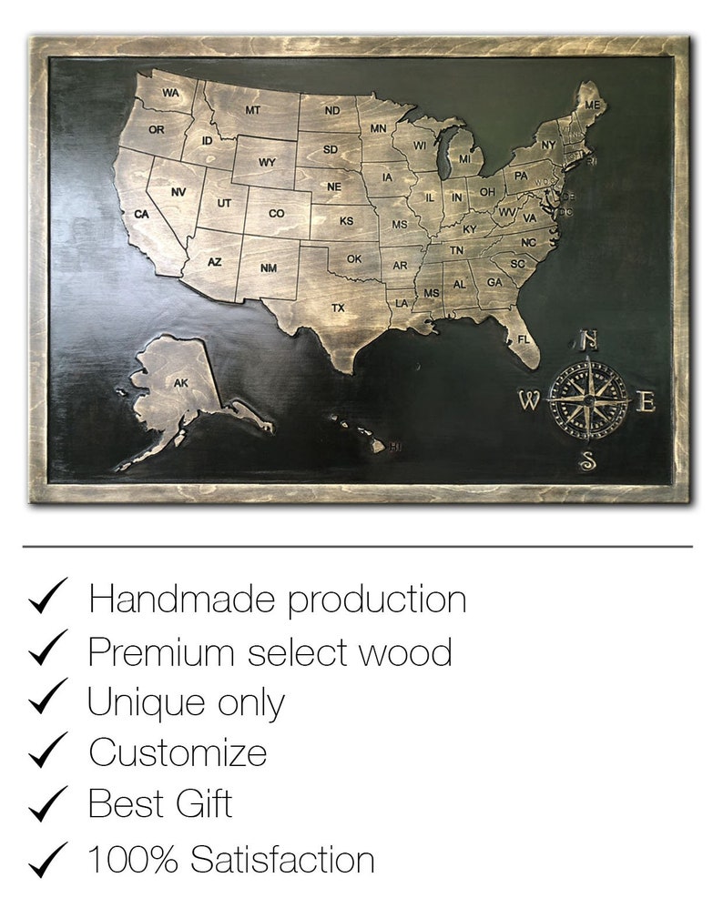 Wooden United States Map Wall Art - Il 794xN.1977056563 Qark 