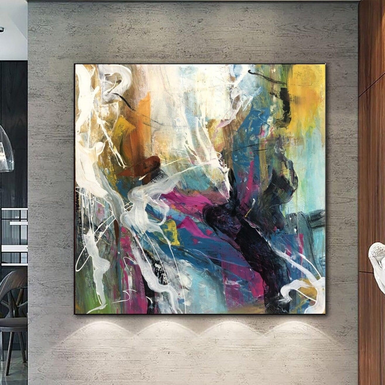 Fine Arts Abstract Paintings