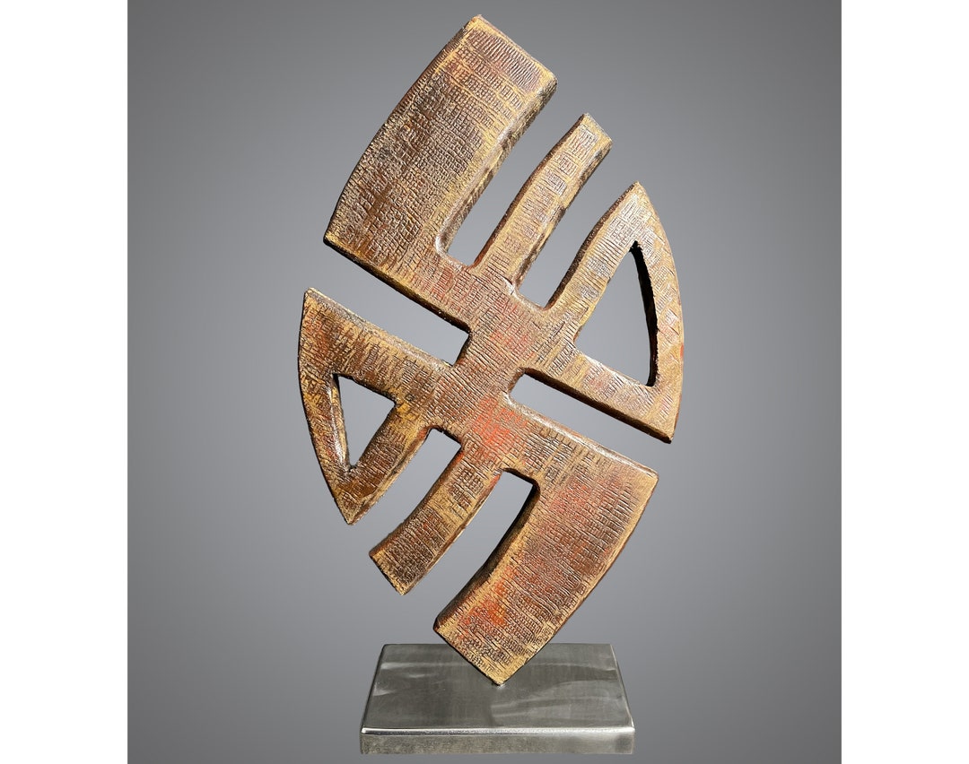 Art Deco Sculpture Home Decor Wood Sculpture Contemporary Wood Sculpture Creative Table Figurine