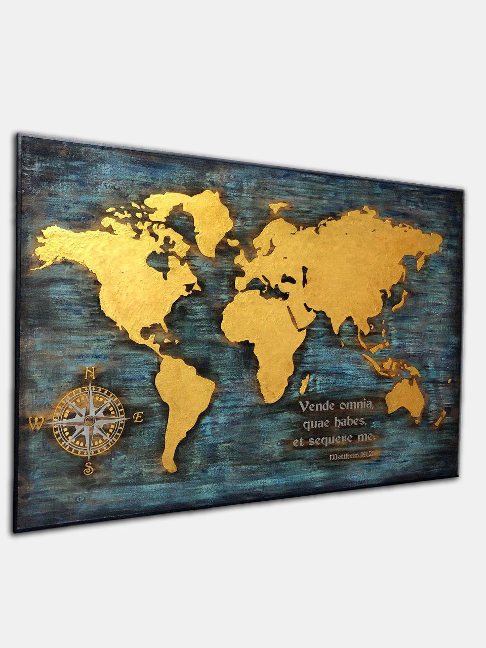 World Map Wall Art Wood Custom Engraved Wood Carved Wood Wall Etsy