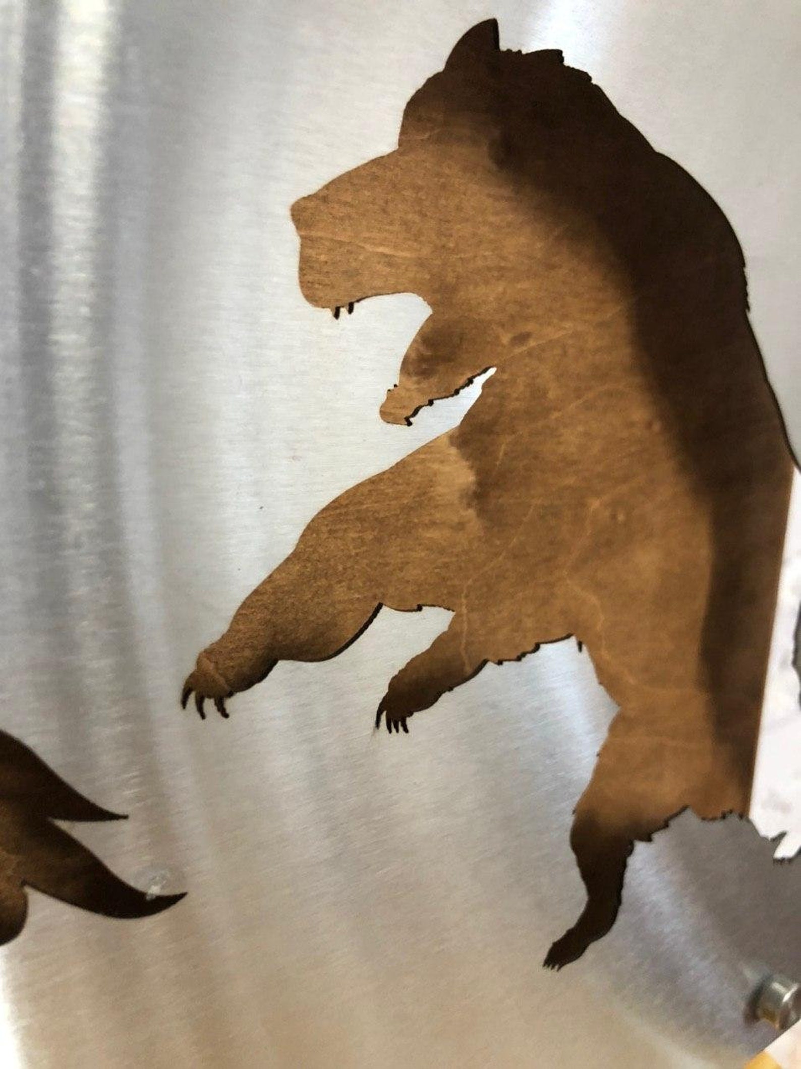 Bull and Bear Wall Art Gift for Investor Metal Wall Hanging Etsy