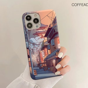 Landscape Japan case for Samsung S22 Samsung S21 Ultra Samsung S20 FE Galaxy S20 Plus Samsung S8 S10 galaxy A72 A50 Samsung Note 20 cfd180 image 5