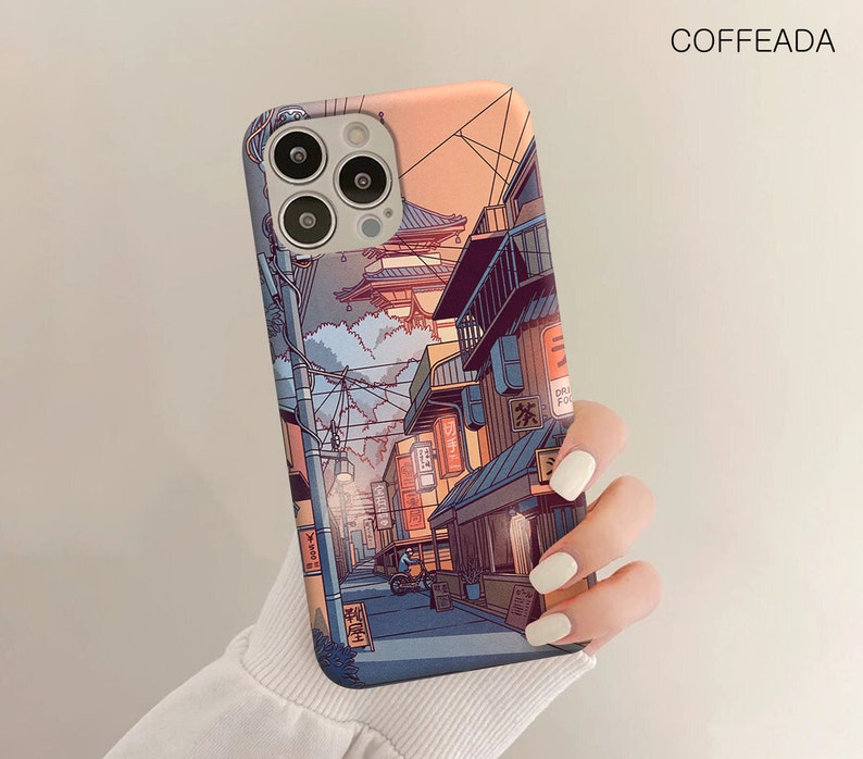 Landscape Japan case for Samsung S22 Samsung S21 Ultra Samsung S20 FE Galaxy S20 Plus Samsung S8 S10 galaxy A72 A50 Samsung Note 20 cfd180 image 5