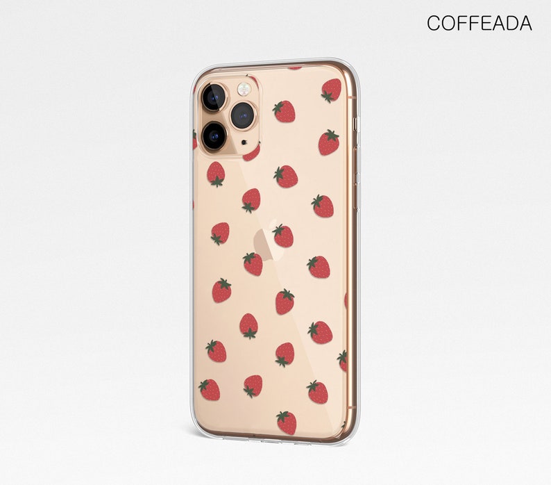 Étui transparent fraises pour Google Pixel 7a 6 pro pixel 6a 5a étui google pixel 4a 5g google pixel 4 3 xl pixel 3a OnePlus 9 pro 8t cfd143 image 4