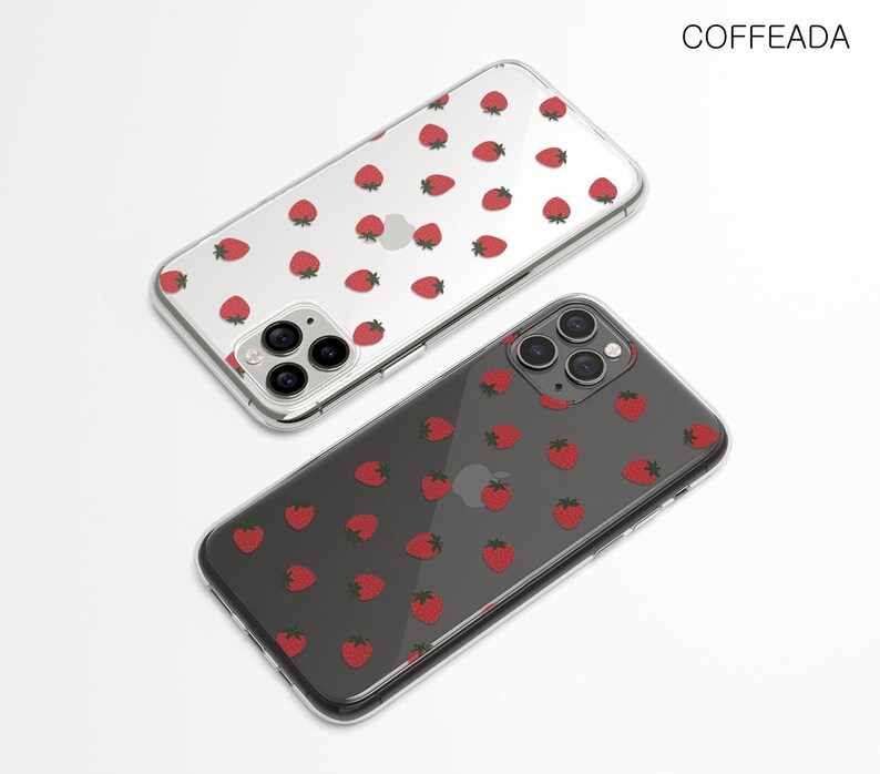 Étui transparent fraises pour Google Pixel 7a 6 pro pixel 6a 5a étui google pixel 4a 5g google pixel 4 3 xl pixel 3a OnePlus 9 pro 8t cfd143 image 3