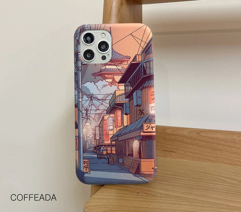 Landscape Japan case for Samsung S22 Samsung S21 Ultra Samsung S20 FE Galaxy S20 Plus Samsung S8 S10 galaxy A72 A50 Samsung Note 20 cfd180 image 3