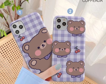 Coque ours Kawaii pour LG G8 G7 ThinQ lg G6 case lg velours 5g case LG V50 ThinQ 5G LG W41 Pro case lg V20 lg Q6 lg stylo 6 lg nexus 5x cfd195