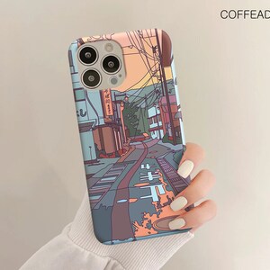 Landscape Japan case for Samsung S22 Samsung S21 Ultra Samsung S20 FE Galaxy S20 Plus Samsung S8 S10 galaxy A72 A50 Samsung Note 20 cfd180 image 4