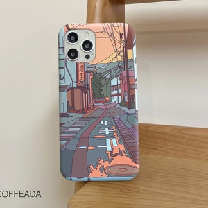 Landscape Japan case for Samsung S22 Samsung S21 Ultra Samsung S20 FE Galaxy S20 Plus Samsung S8 S10 galaxy A72 A50 Samsung Note 20 cfd180 image 2