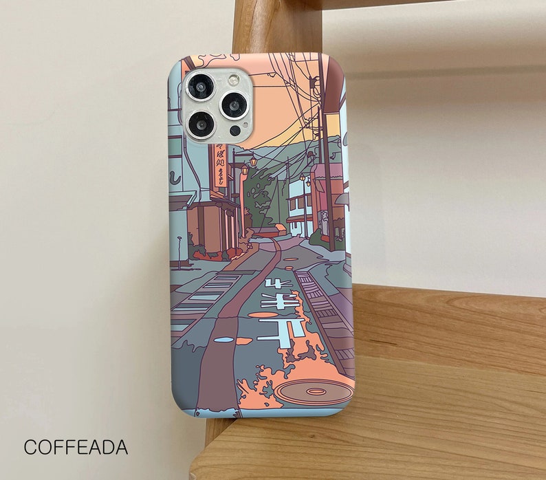 Landscape Japan case for Samsung S22 Samsung S21 Ultra Samsung S20 FE Galaxy S20 Plus Samsung S8 S10 galaxy A72 A50 Samsung Note 20 cfd180 image 2