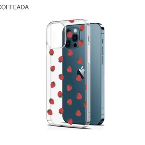 Étui transparent fraises pour Google Pixel 7a 6 pro pixel 6a 5a étui google pixel 4a 5g google pixel 4 3 xl pixel 3a OnePlus 9 pro 8t cfd143 image 5