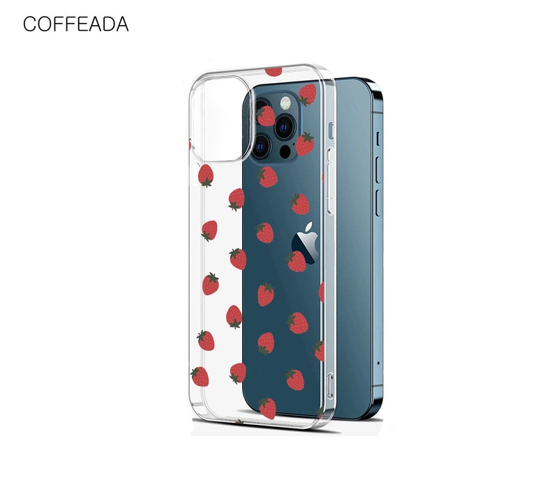 Étui transparent fraises pour Google Pixel 7a 6 pro pixel 6a 5a étui google pixel 4a 5g google pixel 4 3 xl pixel 3a OnePlus 9 pro 8t cfd143 image 5