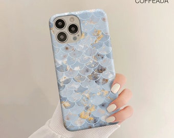 Coque sirène en marbre Xiaomi Mi 13 12 Pro Xiaomi Mi 11 Ultra Mi 10 Mi 8 Xiaomi Mi Max 2 Redmi Note 10 Pro Redmi 10 Redmi 9A Poco X3 NFC cfd320