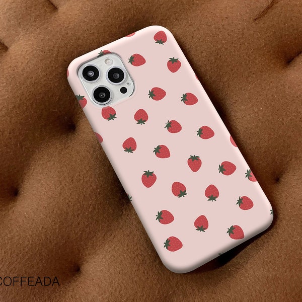 Strawberries case for Samsung Note 10 case Samsung S10e Samsung S7 Edge case A70 Samsung Note 10 Samsung A72 Galaxy J7 case Samsung S7 cfd34