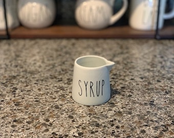 Syrup, Rae Dunn Font,Inspired Rae Dunn Syrup