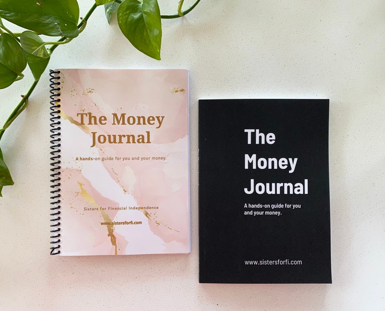 The Money Journal Financial Planner Budget Money Mindset Book College Graduation Gift Gifts for Women Recession Proof image 4