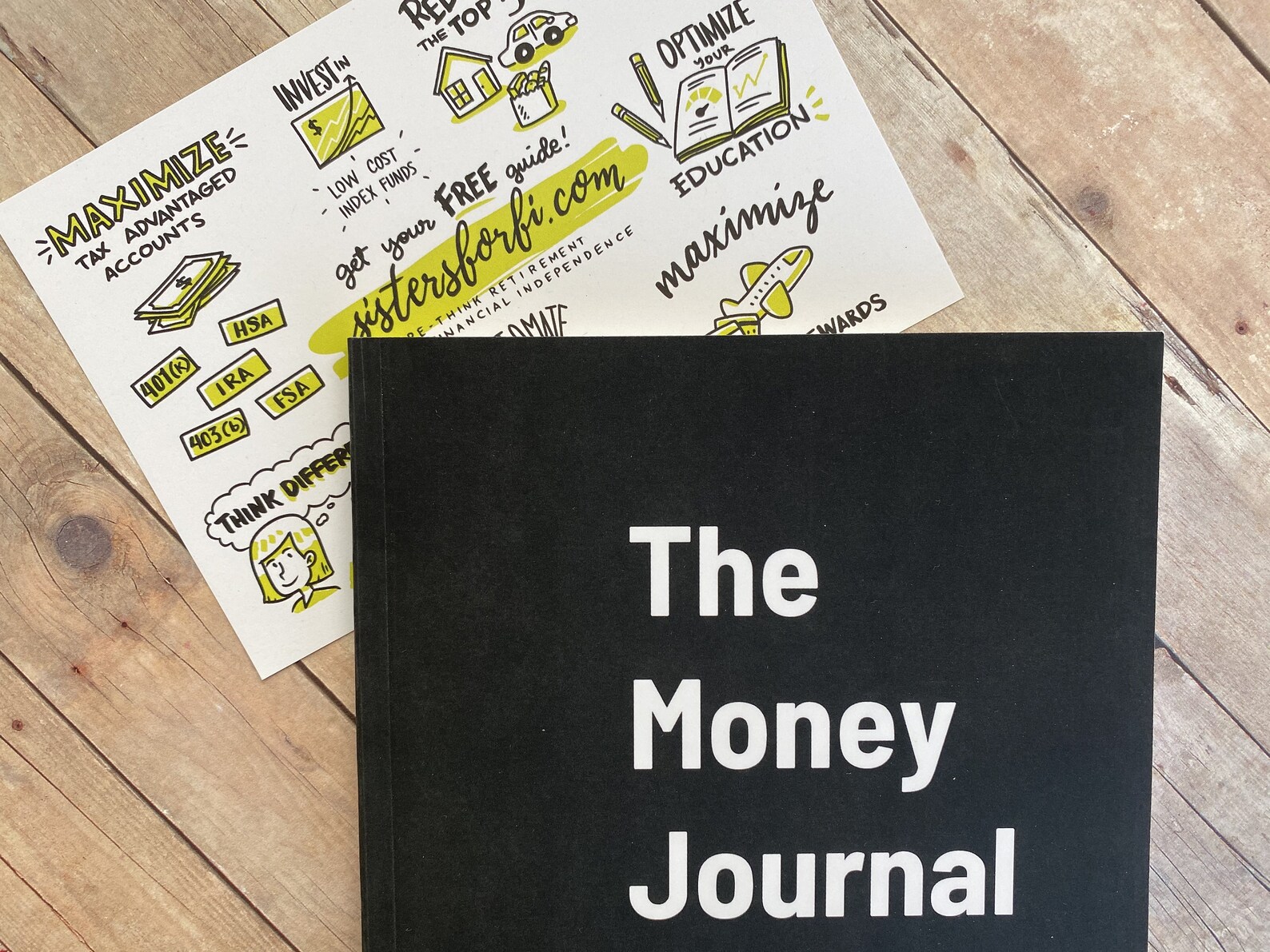 Printable PDF The Money Journal Financial Planner Etsy