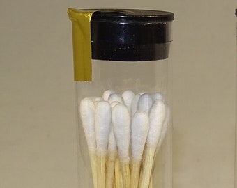 Personalized Second Anniversary Cotton Buds Shaker Unique Gift
