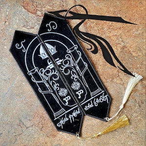 Doors of Durin to the Mines of Moria Bookmark Set