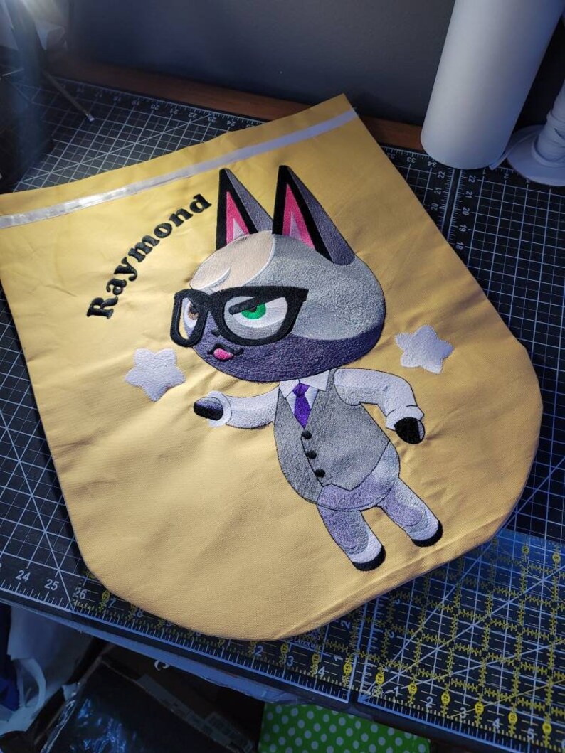 Download Animal Crossing Large Embroidery Flag 18 X 22 Inches Fan Art Raymond Fiber Arts Art Collectibles
