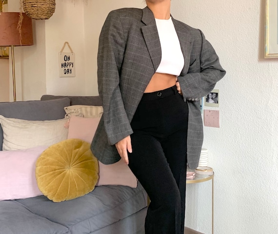 oversized Burberry blazer