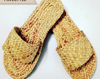 marijuana beach doof boho Hand crochet barefoot WEED FEET sandals hippie