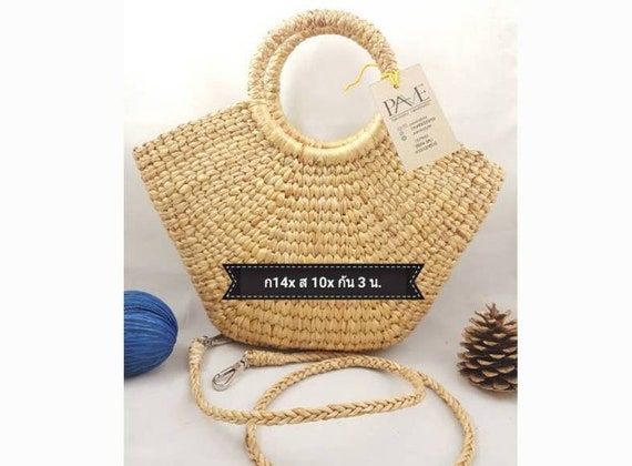 beach bag rattan