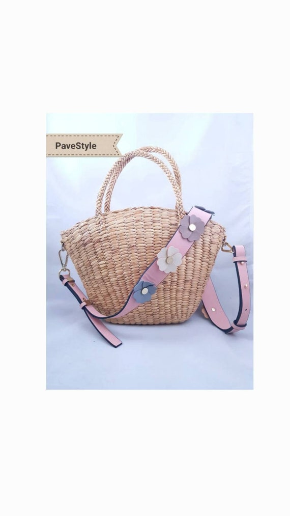 beach bag rattan