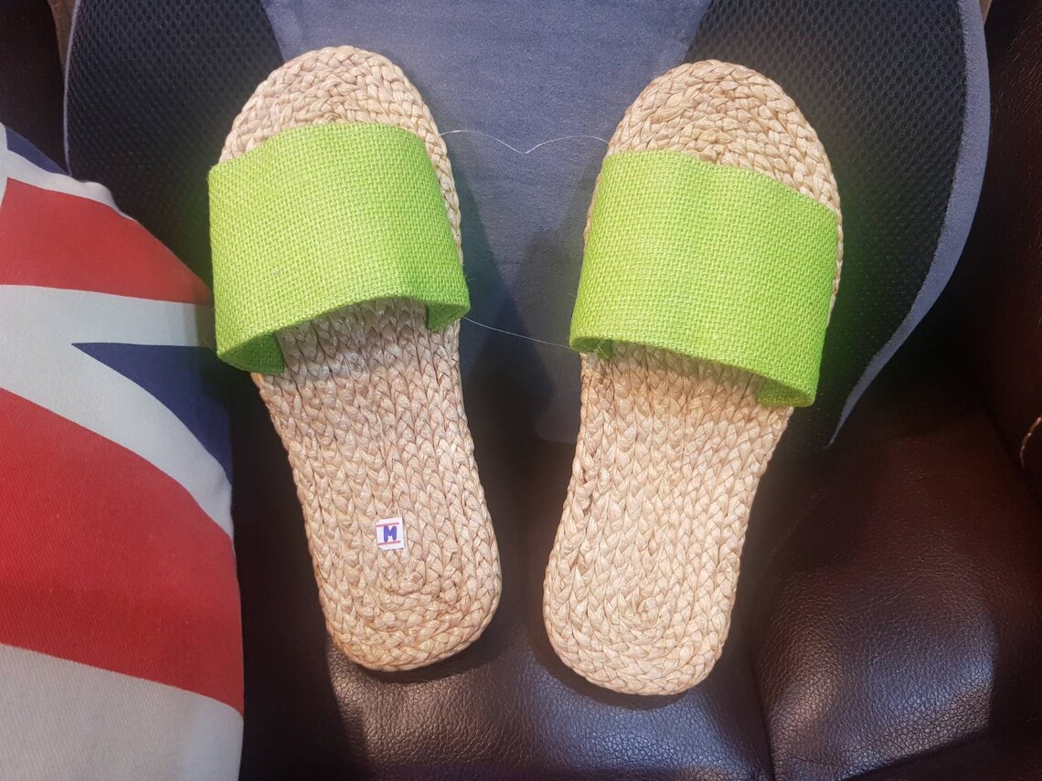 seagrass slippers