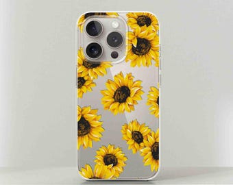Custodia Silicone Trasparente Per IPhone 11 Con Motivo Floreale | Ultra Sottile Antigraffio | Morbida TPU