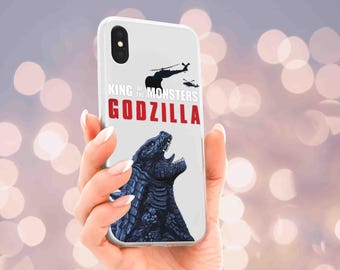 Funda de TPU para teléfono Dinozaur: Diseño del Rey de los Monstruos