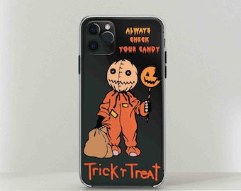 Halloween-telefoonhoesje: horrorfilm, TPU-beschermhoes