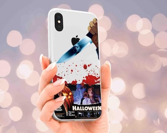iPhone-hoesje Halloween-film: retro horror VHS-ontwerp