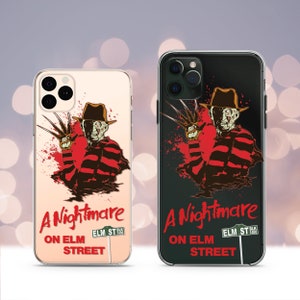 Horror movie print iPhone case SE 7 8 Plus X XR XS 11 12 13 16 Pro Max, Retro vhs tapes Samsung case S8 S9 S10 S20 S21, Google pixel case