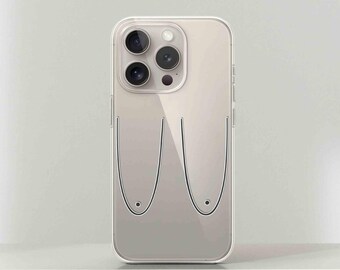 Funda para teléfono con diseño de líneas de senos: iPhone, Google Pixel y Samsung