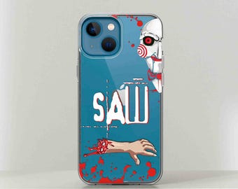 iPhone-hoesje horrorfilm: retro horrorontwerp