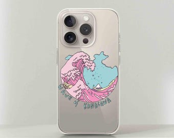 Funda para teléfono con diseño de olas: iPhone, Pixel