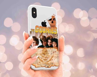 Funda para iPhone de la película Los Goonies: diseño retro de cinta VHS