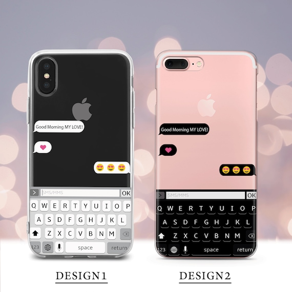 Cute iPhone Case SE 6 6s 7 8 Plus X XR XS 11 12 Pro Max Text 