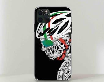 Funda de TPU con diseño de ciclista: iPhone, Google Pixel y Samsung
