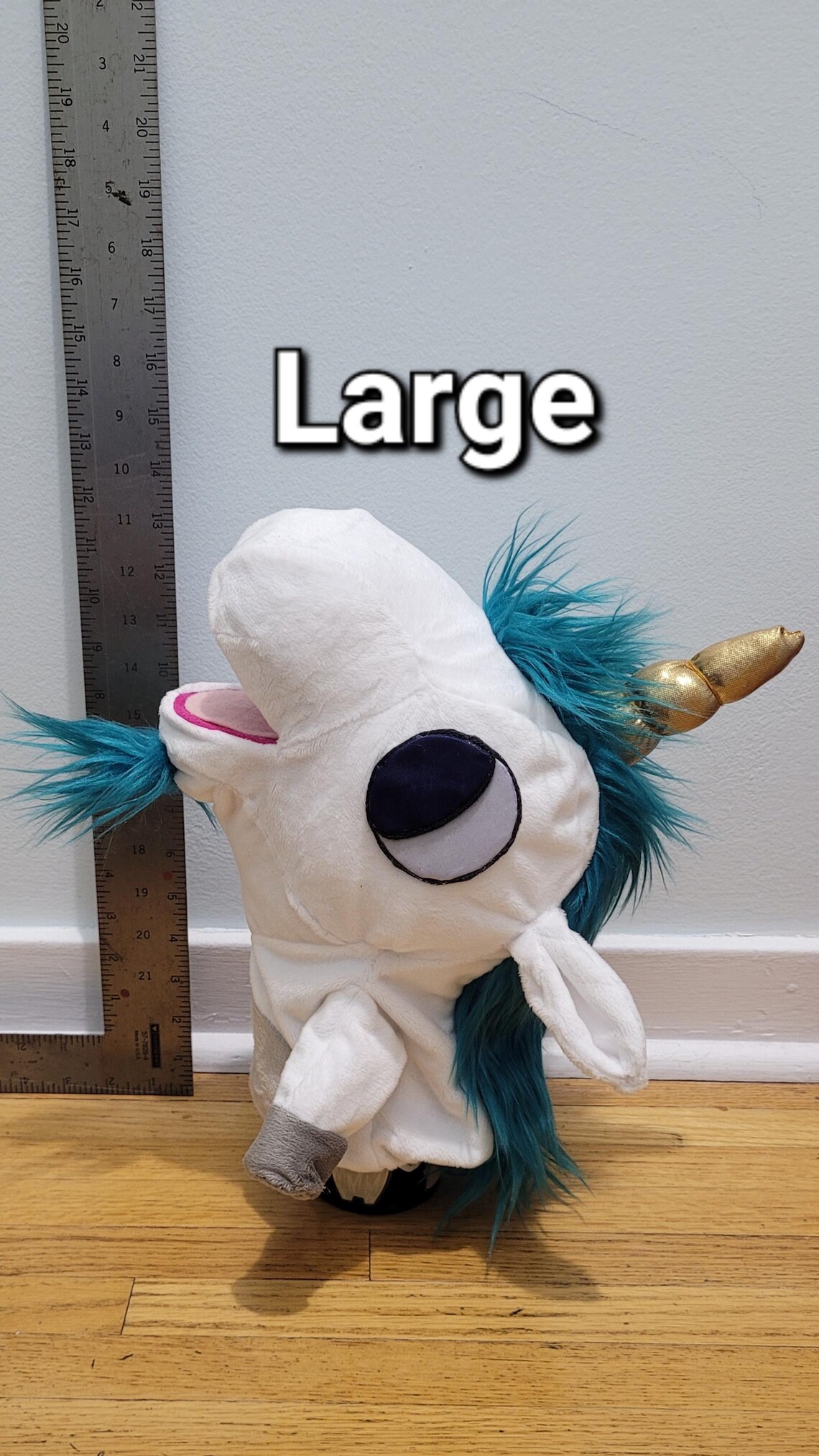Unicorn Hand Puppet With Moveable Hands and Mouth Piece (made to Order ...