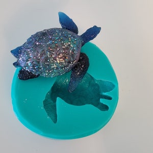 Realistic Sea Turtle Silicone Mold for Resin Made to Order