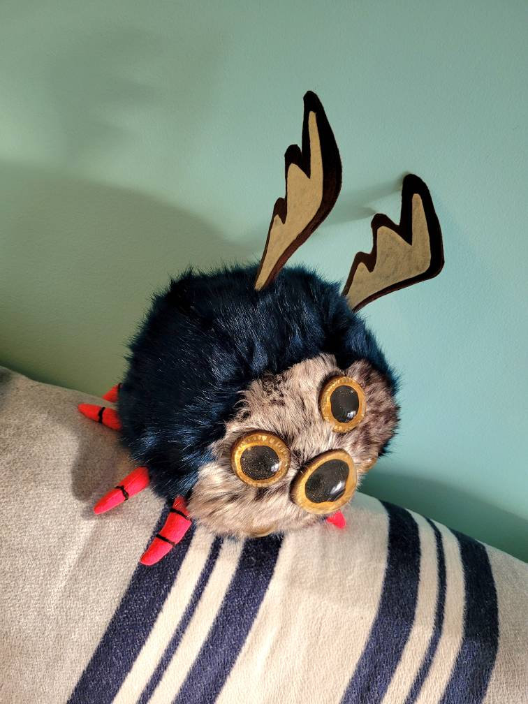 Peluche Don't Starve – Shadow Cattle Beefalo 9″ Morbido Giocattolo, Nuovo
