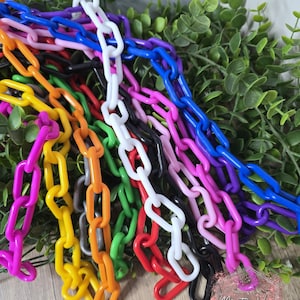 6mm Plastic Chain Collar for Goats, Goat Collar, Chain Collar for Pets, Livestock Collar