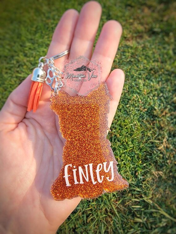 Yorkie keychain best sale
