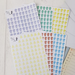 Abfall- / Müll-Reminder Sticker Kawaii