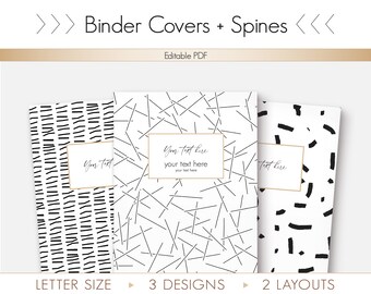 Binder Cover - Etsy