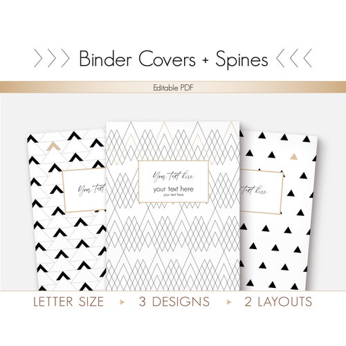 Printable Binder Cover Templates - Etsy