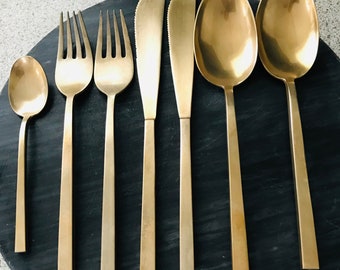 Sigvard Bernadotte Swedish design cutlery set of 7